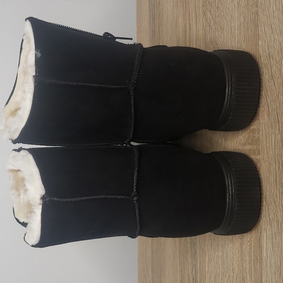 Journee Collection Womens Stelly Winter Boot Black 7 - Picture 5 of 10